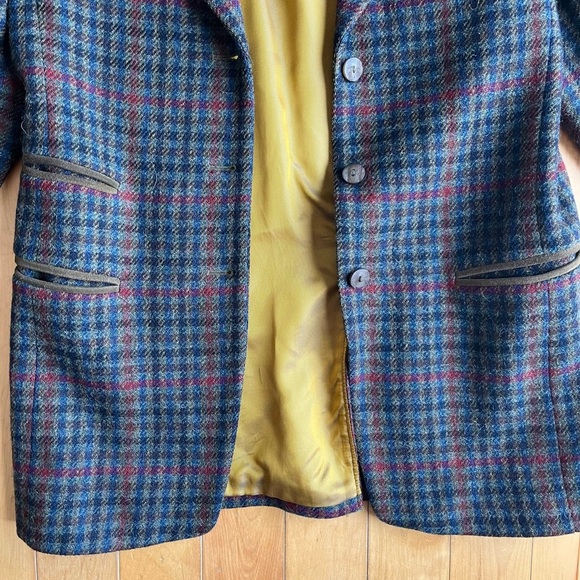 Schneiders Salzburg Austrian Heritage 100% Pure Virgin Wool Plaid Blazer Size 8✨ - Picture 2 of 8